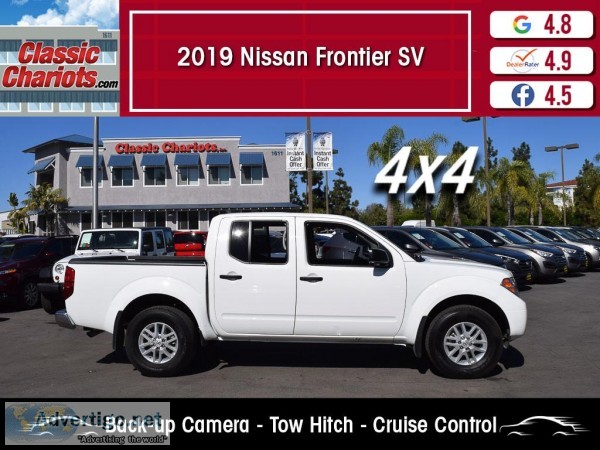 Used 2019 NISSAN FRONTIER SV 4X4 CREW CAB for Sale in San Diego2