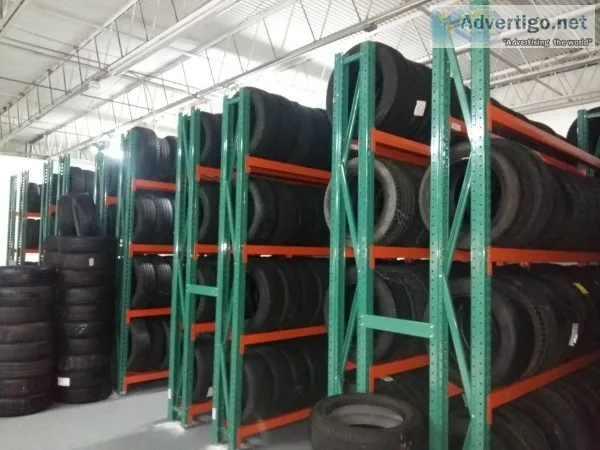 Tire Racking for Tires Rims Wheels Rubber Parts Display Tire Dis