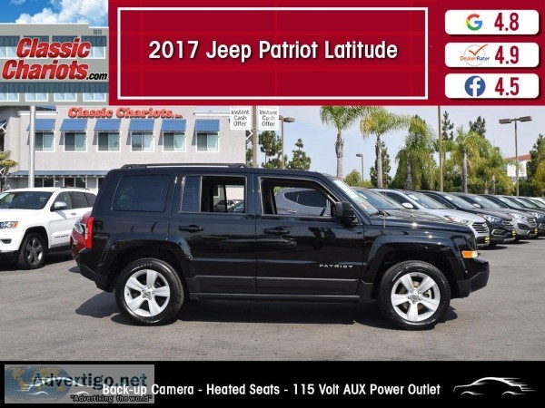 Used 2017 JEEP PATRIOT LATITUDE for Sale in San Diego - 20335