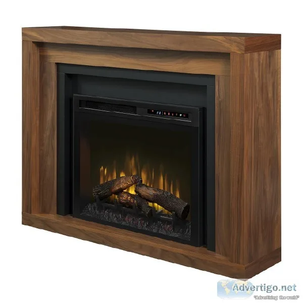 Dimplex Anthony Mantel w 28&quot electric fireplace insert
