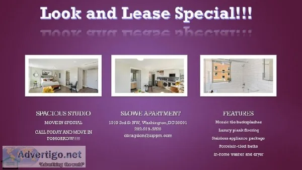 1 BR 1 BA SPECIAL