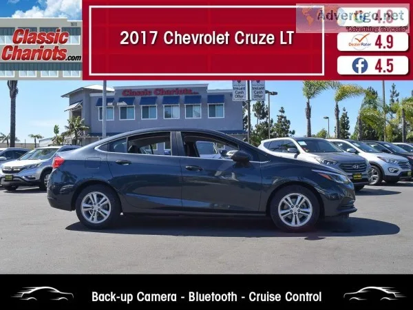 Used 2017 CHEVROLET CRUZE LT for Sale in San Diego - 20338