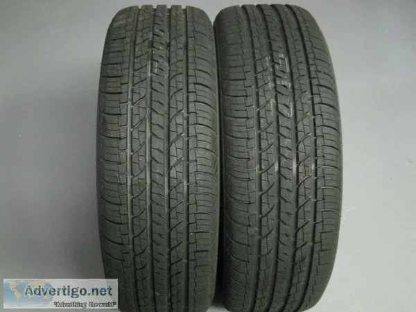2 NEW 15 INCH P20565R15 ALL SEASON TIRES