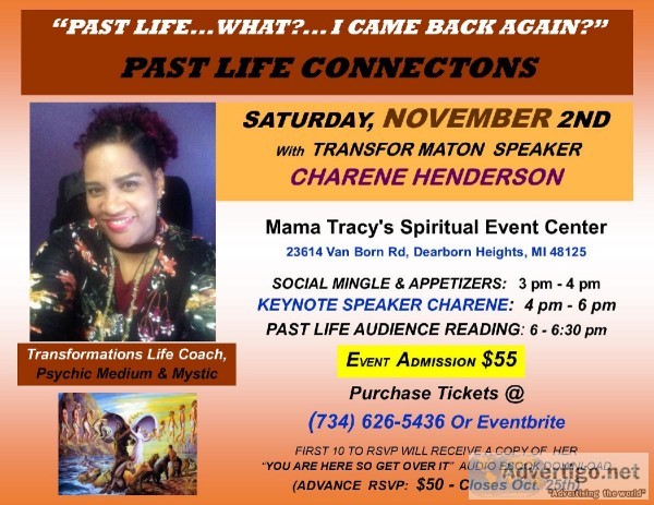 Past Life Connections Event
