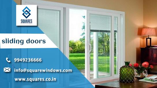 Flexible and Simple doors by UPVC Sliding doors dealers Hyderaba