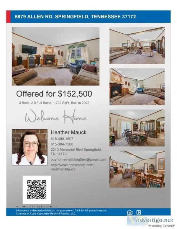 149900.00 4 Beds  2 Baths