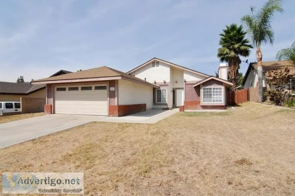 Beautiful one story 4 bedroom 2 bath home in Rancho Cucamonga.