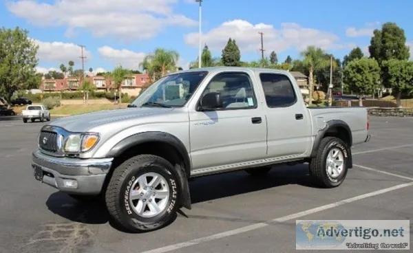 2004 Toyota Tacoma Silver Pickup Truck 92500 Miles