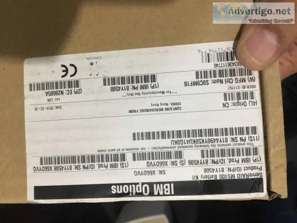 SALE RAID  BATTERY KIT  M5100 PART NO.81Y4508