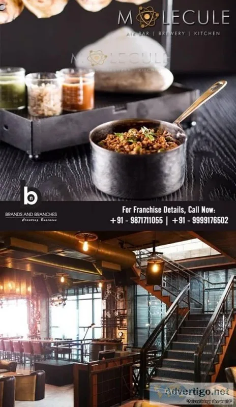 Get Molecule Air Bar Franchise in all over India