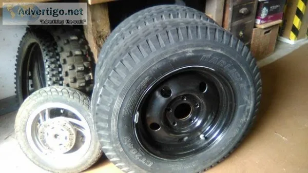 Two Trailer Tires