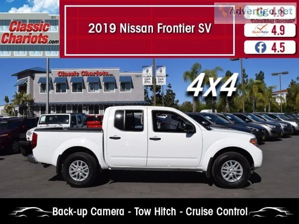 Used 2019 NISSAN FRONTIER SV 4X4 CREW CAB for Sale in San Diego 