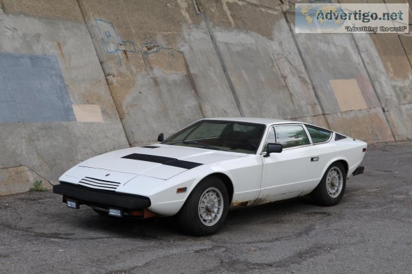 Wonderfully Original and Super Rare 1979 Maserati Khamsin 5-Spee