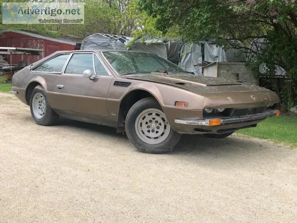 Extremely Original and Hard to Find 1973 Lamborghini Jarama S   