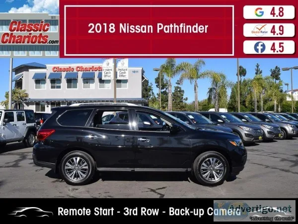 Used 2018 NISSAN PATHFINDER S 7 PASSENGER for Sale in San Diego 