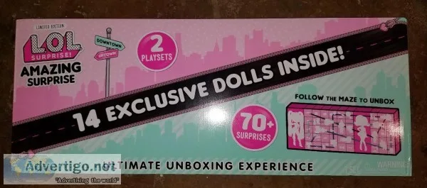 Lol Surprise Amazing Surprise Retails for 129.00 plus tax