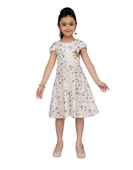 Girls MidiKnee Length Party Dress