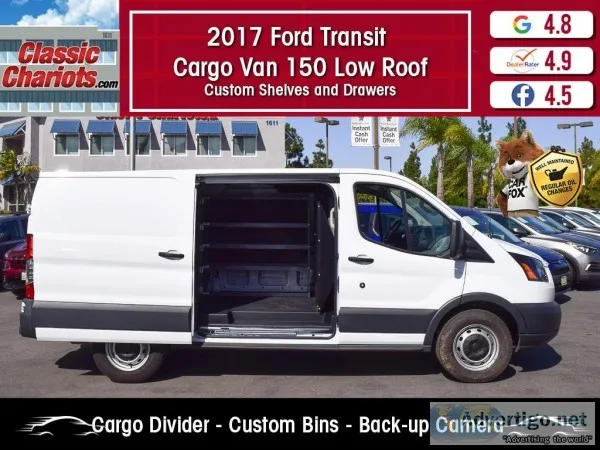 Used 2017 FORD TRANSIT CARGO VAN 150 LOW ROOF for Sale in San Di