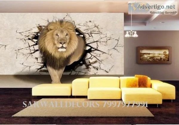 Best 3D wall papers in House in Hyderabad