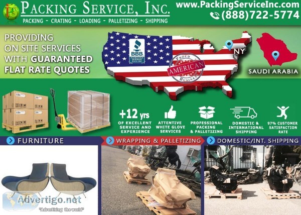 Packing Service Inc Dayton OH - Wooden Crates  Palletizing Compa