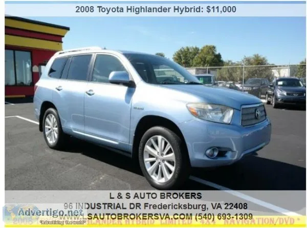 &zwj2008 TOYOTA HIGHLANDER HYBRID LIMITED4X4NAVIGA TIONDVD&zwj 