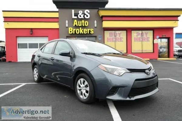 2016 TOYOTA COROLLA LAUTOMATICNICE AND CLEAN