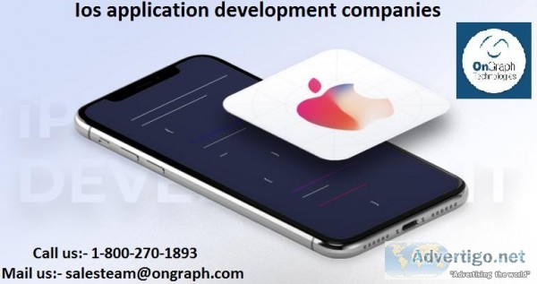Ios application development companies  OnGraph