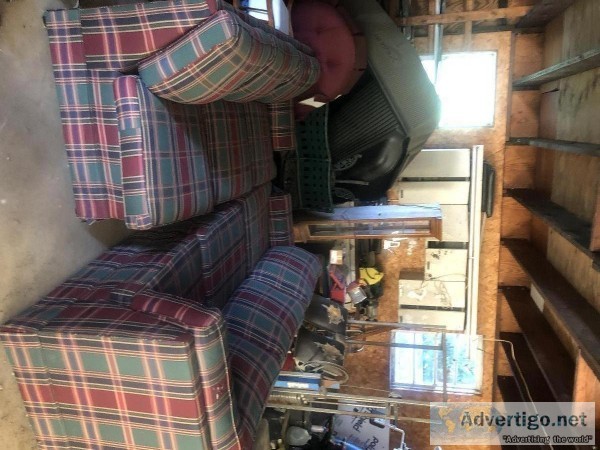 Large sectional with otteman