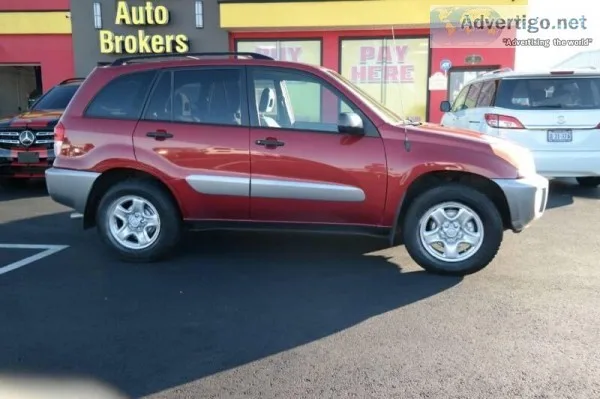 2003 TOYOTA RAV4AWDMANUAL 5-SPEED
