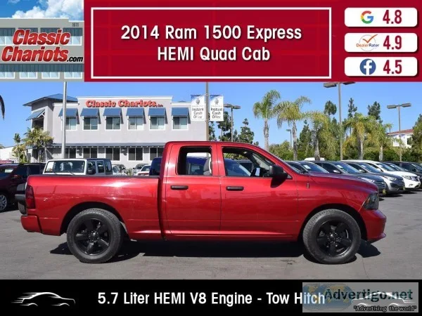 Used 2014 RAM 1500 EXPRESS HEMI QUAD CAB for Sale in San Diego -