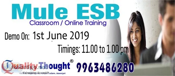 Muel ESB Classroom Training on 1st June 1100 AM By Experts - Qua