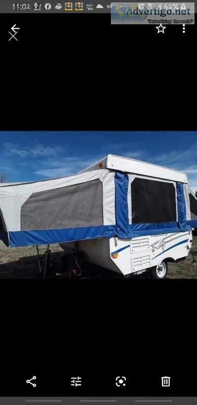 2007 Coleman pop up camper