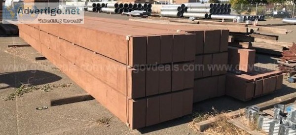 Gas Treated Laminated Wood Post