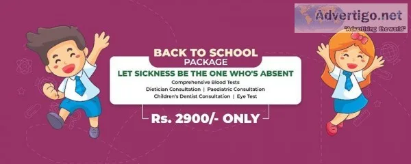 Back To School package for your little children&rsquos Health