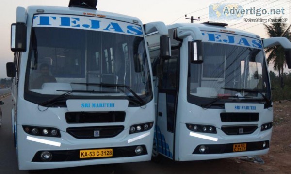 21 seater minibus hire in Bangalore - 21 seater minibus