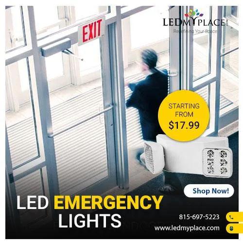Secure Your Premise by Installing LED Emergency Light
