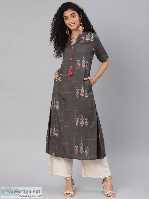 Shop Stylish Cotton Kurti Designs at Best Prices