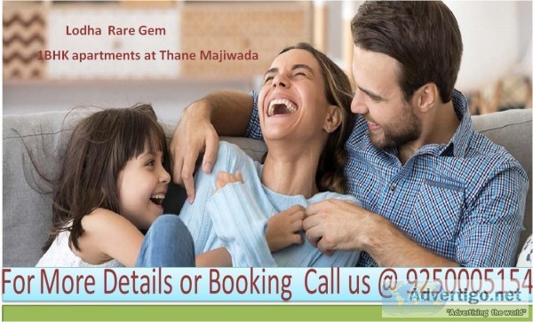 1BHK Apartments for Sale in Lodha Rare Gem Thane Majiwada