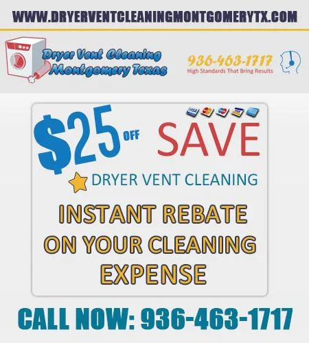 Dryer Vent Cleaning Montgomery Texas