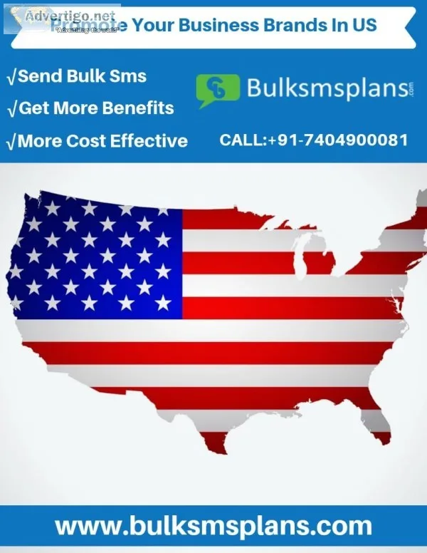 Bulk SMS Service provider in U.S.