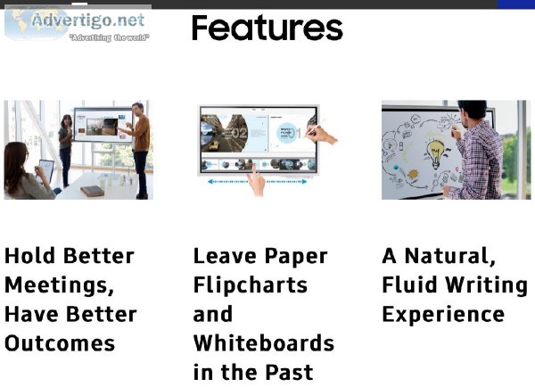 55&quotSamsung flip chart tv