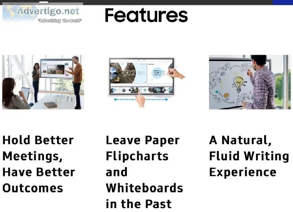 55&quotSamsung flip chart tv