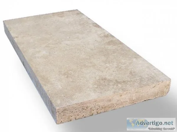 Tuscany Beige 6X12 Tumbled Travertine Paver