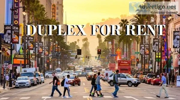 2-BEDROOM 2-BATH (DUPLEX)  For Rent
