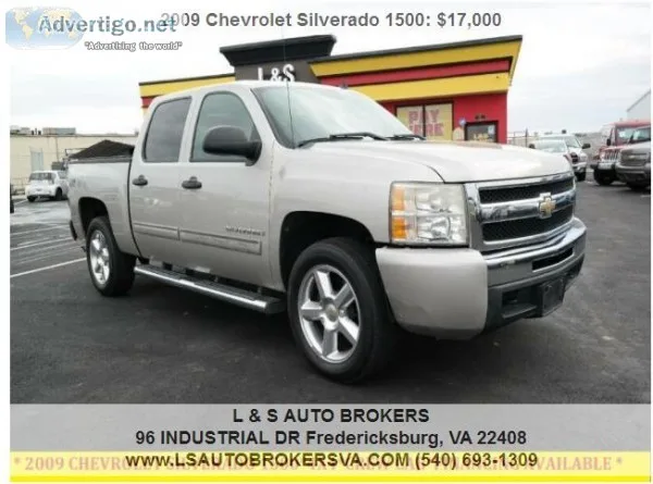 2009 CHEVROLET SILVERADO 15004X4CREW CABFINANCING AVAILABLE