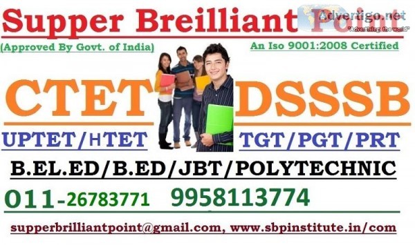 CTET Coaching Institute Delhi vasantkunj - Sbp Institute.