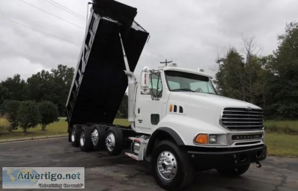 Contact us to finance your next dump truck