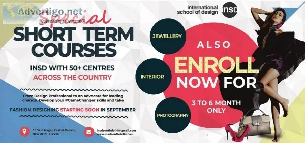 Fashion Interior Designing Institutes Colleges Courses Delhi  IN