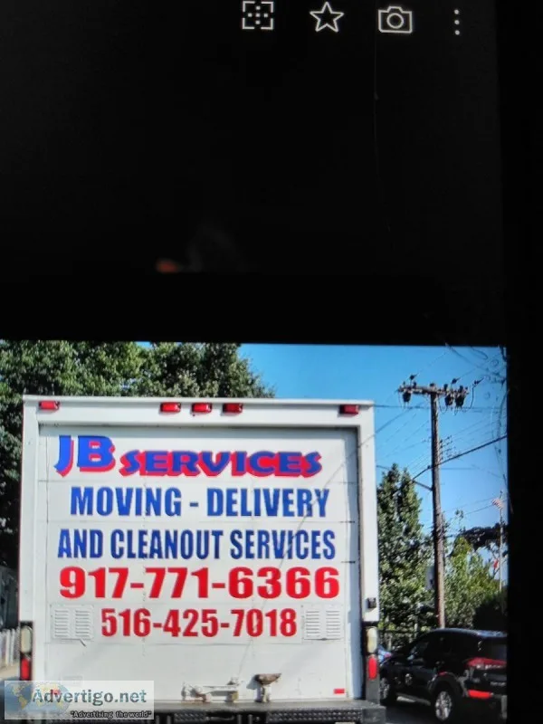 JB SERVICES MOVING DELIVERY and STORAGES.