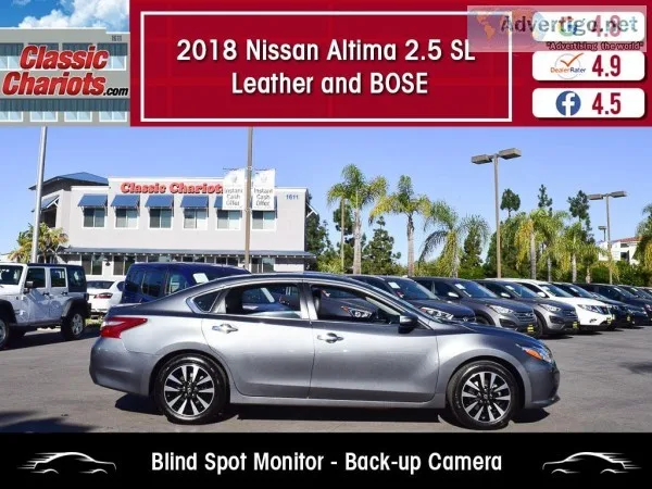 Used 2018 Nissan Altima 2.5 SL wLeather and BOSE for Sale in San